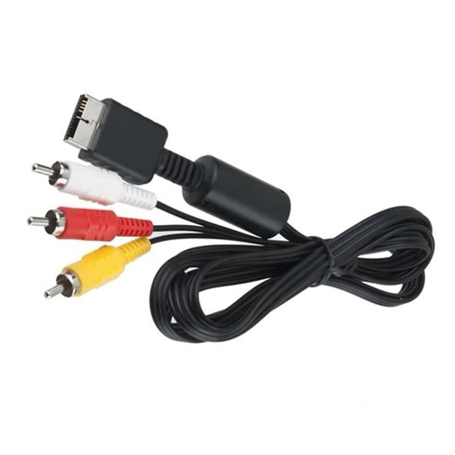 eWINNER Multi Component Games Audio Video AV Cable 3 RCA AV TV Monitor Audio Stereo cord for PS3/PS2/PS1 Console