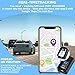 GPS Tracker for Vehicles - Magnetic Mini GPS Real time Car Locator Weatherproof Magnetic Case, Long Standby GSM SIM GPS Tracker for Vehicles Cars Trucks Loved Ones Asset Tracker