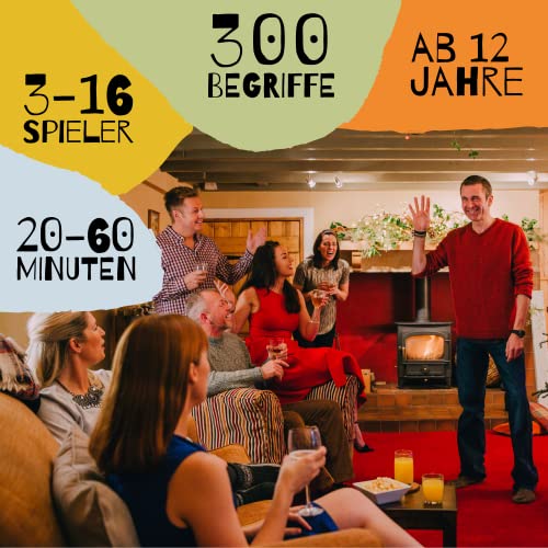 GUESS WHAT?! - Das Ratespiel für schnelle Köpfe! Begriffe erraten & Pantomime Spiel | Gesellschaftsspiel perfekt für lustigen Spieleabend mit Freunden & Familie – Bild 8