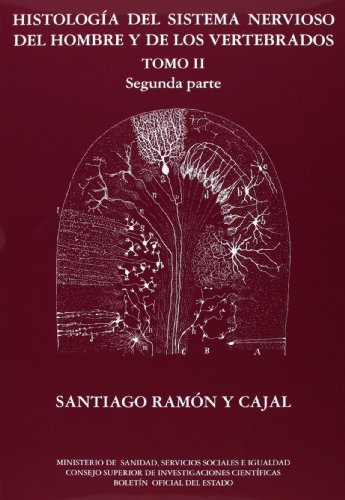 Histología del sistema nervioso del hombre y de los vertebrados. Tomo II   Segunda parte