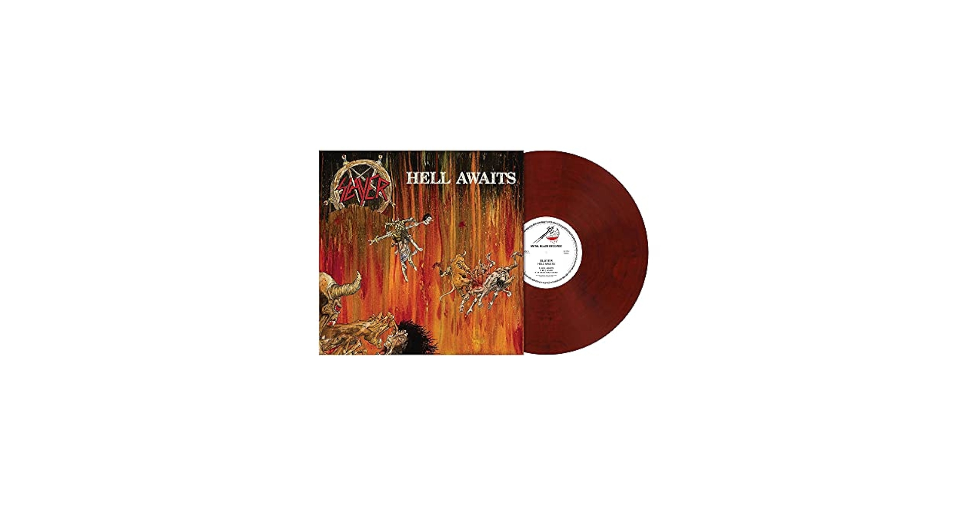 Slayer Hell Awaits LP 中古レコード　希少盤 Slayer Hell Awaits LP 中古レコード 希少盤 Slayer - Hell