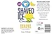 Hypothermias Shaved Ice and Snow Cone Syrup Unsweetened Flavor Concentrate - 4 Fl. Oz - Makes 1 Gallon of Ready to Use Syrup - Banana - Must Add Filtered Water and Sweetener
