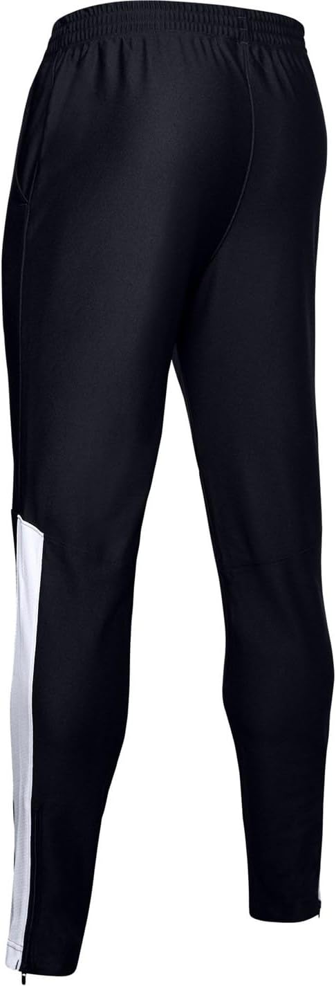 Under Armour Men's UA Twister Pants (Black/White - 001, Large)