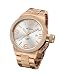 TW Steel Men's Canteen Watch Rose Gold PVD Stainless Bracelet Auto 45mm CB165