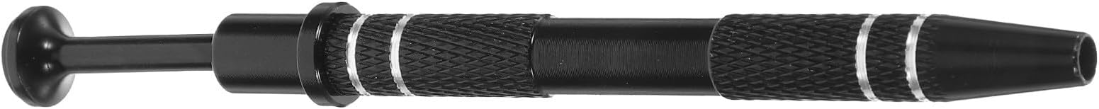 DOITOOL Ic Chip Extraction Tool 4-Prong Spring Assisted Grabber Tool for Electronic Components, Screw Pickup Holder Precision Claw in Black for Soldering and Repair Use