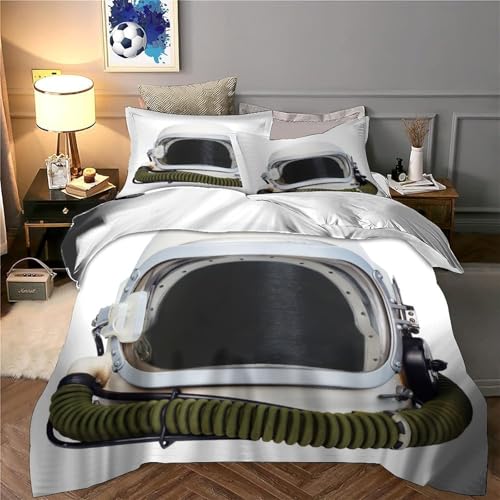 Housse de couette flocon de neige hypoallergique anti-plis