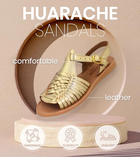 Image of Macarena Collection Womens Shoes Leather Sandals for Women | Huarache Handmade Mexican Sandals Women | Comfortable & Stylish Womens Sandals 3044