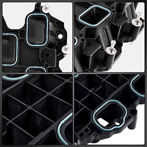 Temsone Engine Lower Intake Manifold With Gasket Compatible With 2011-2018 Jeep Grand Cherokee Wrangler | Dodge Avenger Chrysler Town & Country Ram | Dodge Journey Grand Caravan Replaces # 05184199Af #TOP6