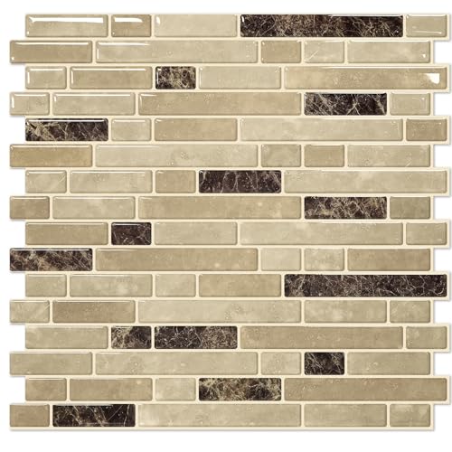 STICKGOO Peel and Stick Wall Tile Self-Adhesive Backsplash Thicker Design
