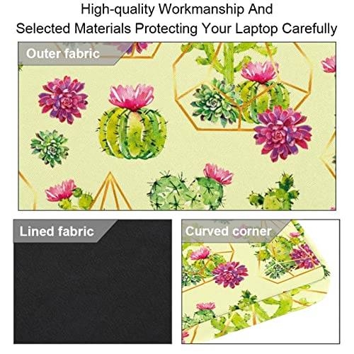 Sacoche ordinateur portable 13 pouces bandoulière housse PC 14" motif diamant géométrique