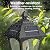Solar Post Lights Outdoor, Solar Lamp Post Light, Aluminium Solar Powered Dusk to Dawn Outdoor Post Lights with Pier Mount Base, Perfect for Outside Yard Garden Pole Pillar, 100 Lumens (Warm White) ?