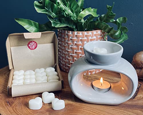 Wax Melts - Sandalwood and Cedar | 16 Pack | Strong Scented | Made in The UK | Plastic Free | Vegan - Image 3