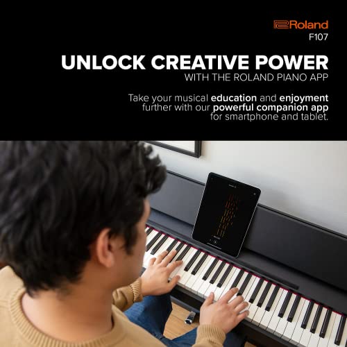Roland F107 Digital Piano |Piano d’intérieur au design moderne et attrayant | Idéal pour les débutants | |Bluetooth… - Les Beatles, Paul McCartney, John Lennon, RIngo Starr, George Harrison Roland F107 Digital Piano |Piano d'intérieur au design moderne et attrayant | Idéal pour les débutants | |Bluetooth… – Image 6