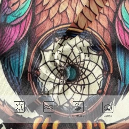 Girls Underwear Toddlers 2t Cotton Panties for Girl Print Briefs Girls Undies Colorful Cute Owl Pink3