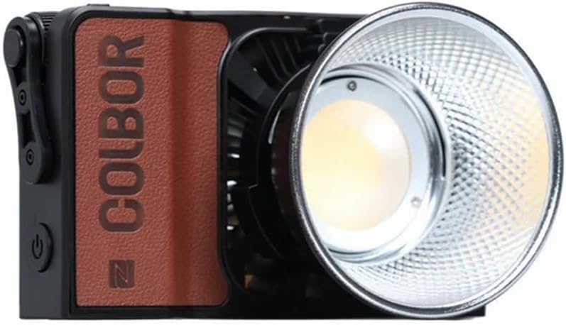 Image of COLBOR Video Light, W100 100W 2700K-6500K Bi-Color Pocket Continuous Output Lighting with LED Screen 3 Powering Options APP Control for Filmmaking Live Streaming, Cob-Video-Light-Photography-Studio