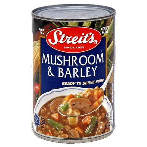 STREITS SOUP RTS MUSHRM & BARLEY 15 OZ