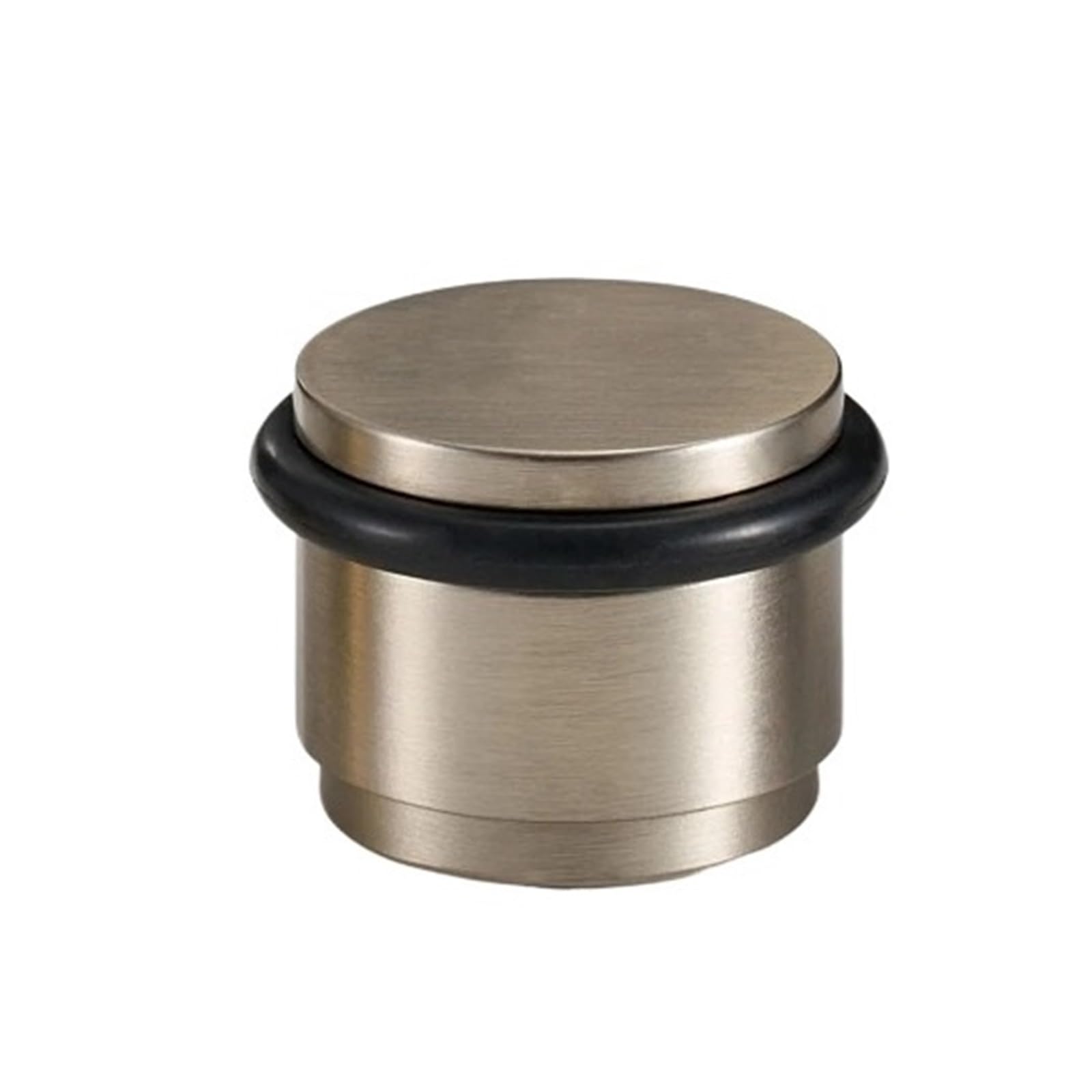Tope de puerta liso con estructura latón, for baño, puertas interiores y exteriores, oro mate, bronce antiguo, níquel, 4 Uds para Puertas de Madera(Color 3)