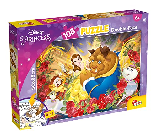 Lisciani – DISNEY – Die Schöne und das Biest – Maxi-Puzzle 108 Teile...