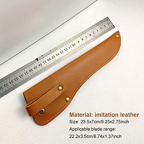 Hochwertige Leder Messerscheide für die Jagd,Messerscheide Leder,Messerscheide Für Gürtel,Messerholster,Freizeit & Küche - Messertache für Gürtel
