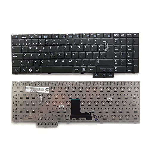 Teclado español de portatil para SAMSUNG NP-RV508 NP-RV510 NP-S3510 NP-R517 RV510 RV540 P580 R540 R530 NP-R530 NP-R528 9Z.N5LSN.001 9Z.N5LSN.00F 9Z.N5LSN.00G 9Z.N5LSN.00R 9Z.N5LSN.00S 9Z.N5LSN.00T 9Z