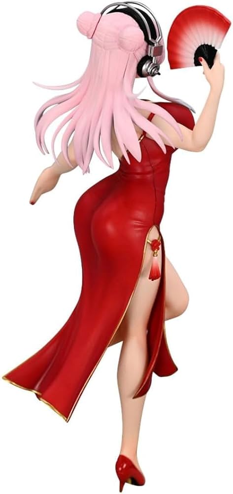 SUPER SONICO チャイナドレスver. 10点セット Super Sonico Series Trio-Try-iT - Super Sonico White Chinese