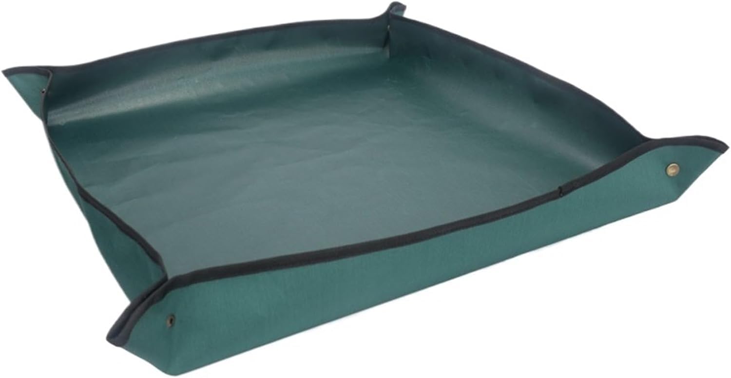 ESESE Foldable Plant Repotting Mat Garden Potting Pad Tray, Waterproof Succulent Plants Indoor Gardening Transplant For(75cmx75cm)