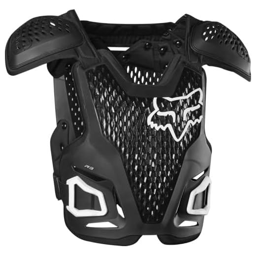 Fox Racing mens Motocross Roost Deflector R3, Black, Small-Medium