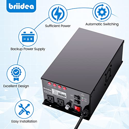 Briidea 1500W Sump Pump Battery Backup System thumb #1