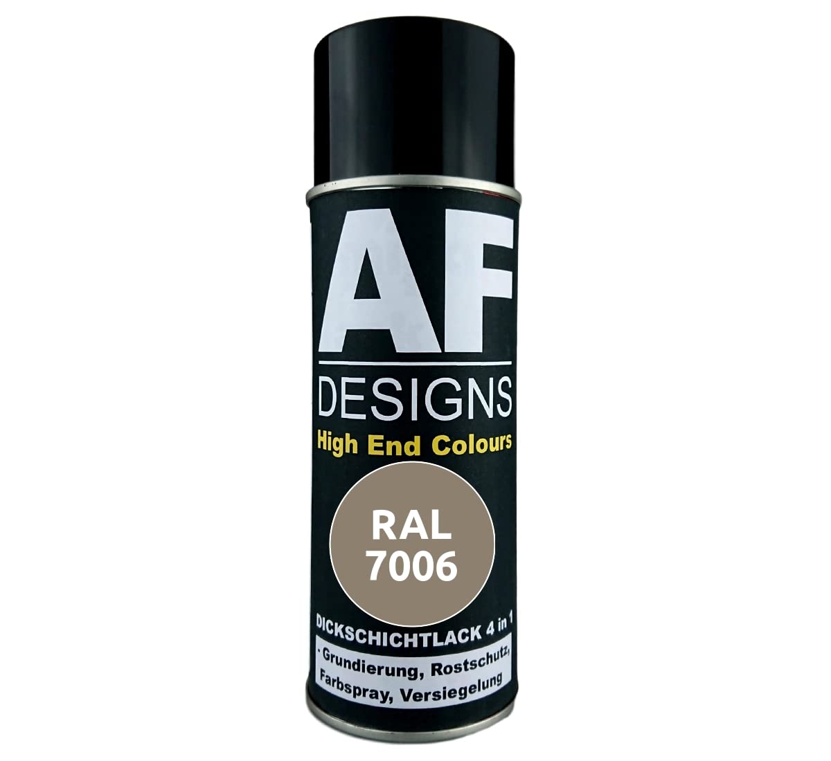 Alex Flittner DesignsRust Protection Paint 4-in-1 RAL 7006 Beige Grey Metal Protective Paint Spray Rust Protection Paint Spray Can