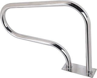 Corrimão de piscina de aço inoxidável para piscina trilho de escada corrimão engrossado para piscina corrimão subaquático