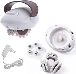 APARELHO DE MASSAGEM ANTI CELULITE MASSAGEADOR ELETRICO ABDOMINAL PERNAS BRAÇOS COSTAS CINTURA DRENAGEM BIVOLT