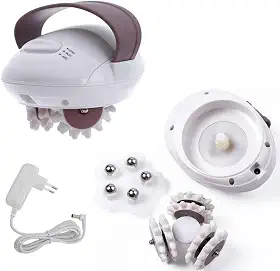 APARELHO DE MASSAGEM ANTI CELULITE MASSAGEADOR ELETRICO ABDOMINAL PERNAS BRAÇOS COSTAS CINTURA DRENAGEM BIVOLT