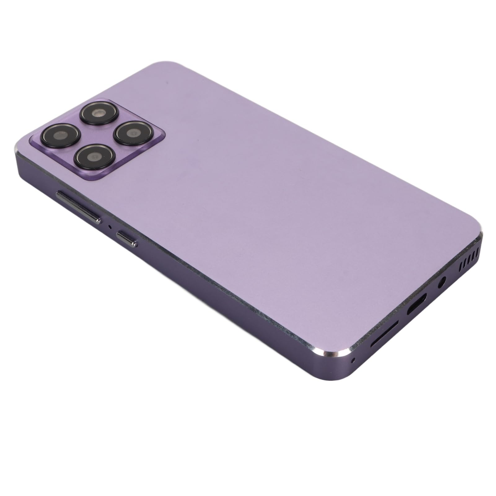 Naroote Reproductor MP4 Portátil con Pantalla HD de 5,0 Pulgadas y Bluetooth para Música y Vídeos Mientras Viaja (Purple)