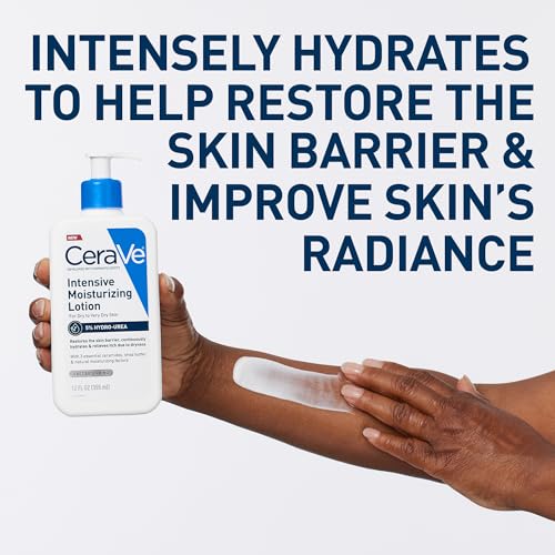 CeraVe Intensive Moisturizing Lotion | Hydro-Urea + Shea Butter | Body Lotion For Dry Skin | Relieves Signs Of Extra Dry Skin | Non Greasy Hydrating Lotion For Rough, Tight, Red & Itchy Skin | 16oz - Image 6