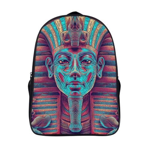 Sac à dos égyptien pharaon pour garçon de maternelle et primaire avec motif 3D cartoon 40cm