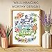 RYVE Christian Coloring Books for Adults and Teens with 40 Unique Designs - Devotional Coloring Book for Women and Men, Christian Gifts for Women, Spiral Bound, Gifts with Bible Verses