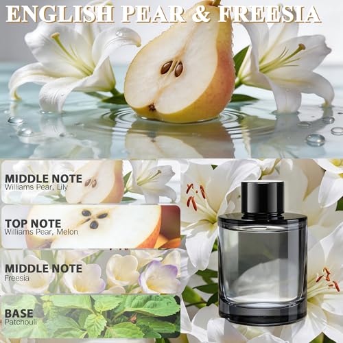 Image of Amor Lyris 5.7 fl oz Car Air Freshener Refill, Premium Imported Fragrance with Natural Plant Extract Essential Oil, 180-Day Long Lasting Car Diffuser Perfume for Smart Diffusers, Car Home Office