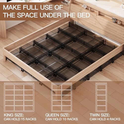 Gawerk Under Bed Storage With Wheels thumb #3