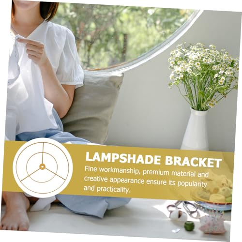 Abat-jour pour création maison LIFKOME support de lustre double pour salon