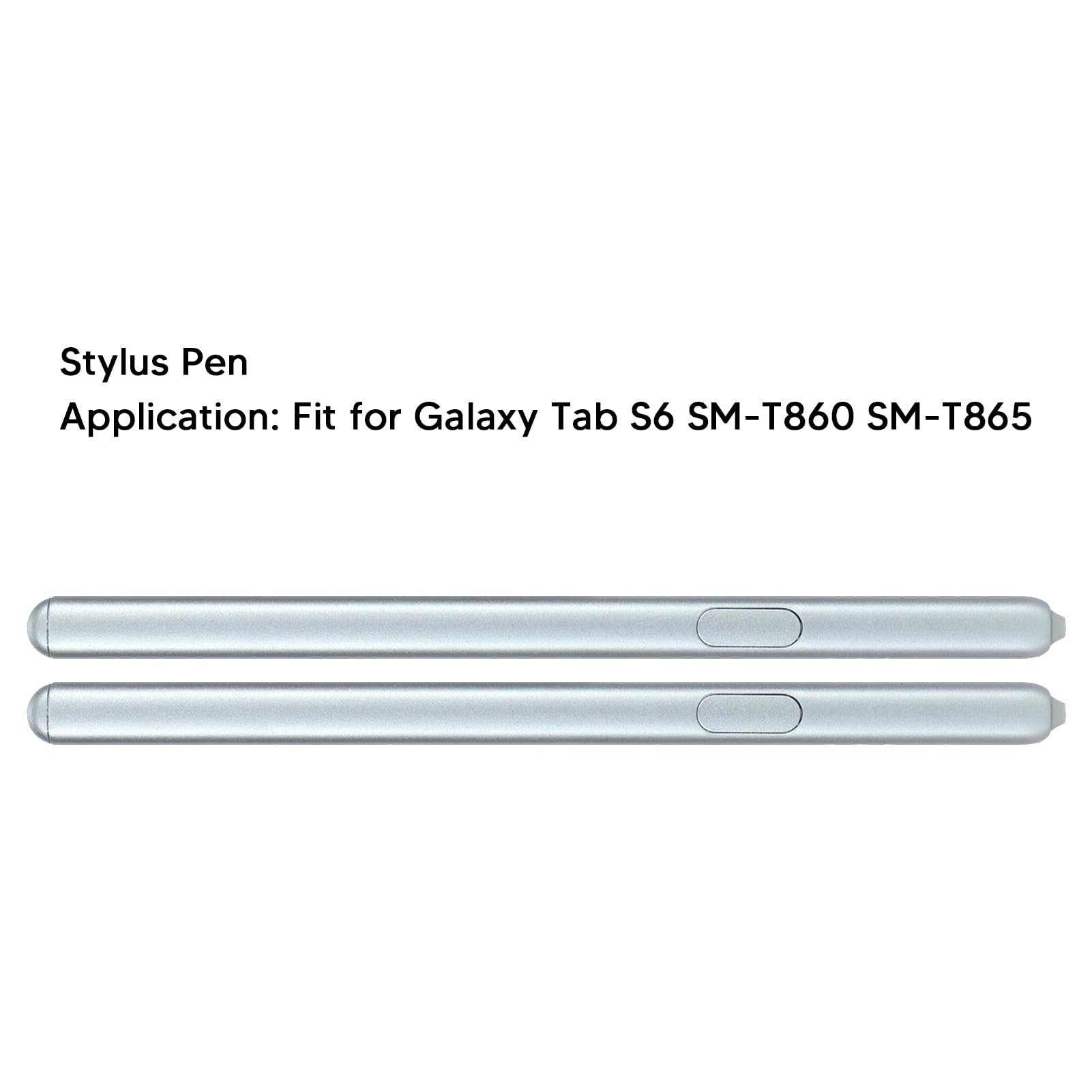 Lápiz óptico de Repuesto para Pantalla Táctil para Galaxy Tab S6 SM - T860, SM - T865, 2 Bolígrafos y 5 Puntas de Repuesto, 4096 Niveles de Sensibilidad a la Presión (Azul)