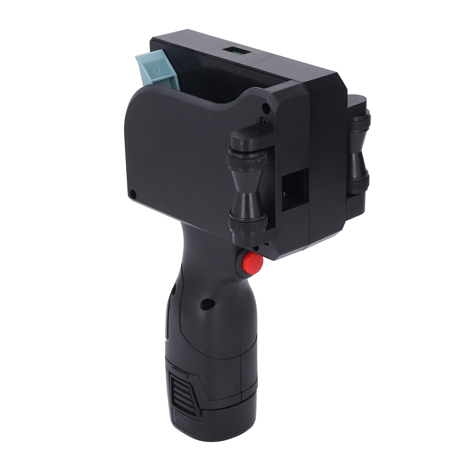 Zyyini Handheld Inkjet Printer, Upgraded Portable Handheld Printer with 4.3 Inch Touchscreen, 2-12.7mm Printing Height Adjustable, BT Connection, with Cartridge (US Plug)