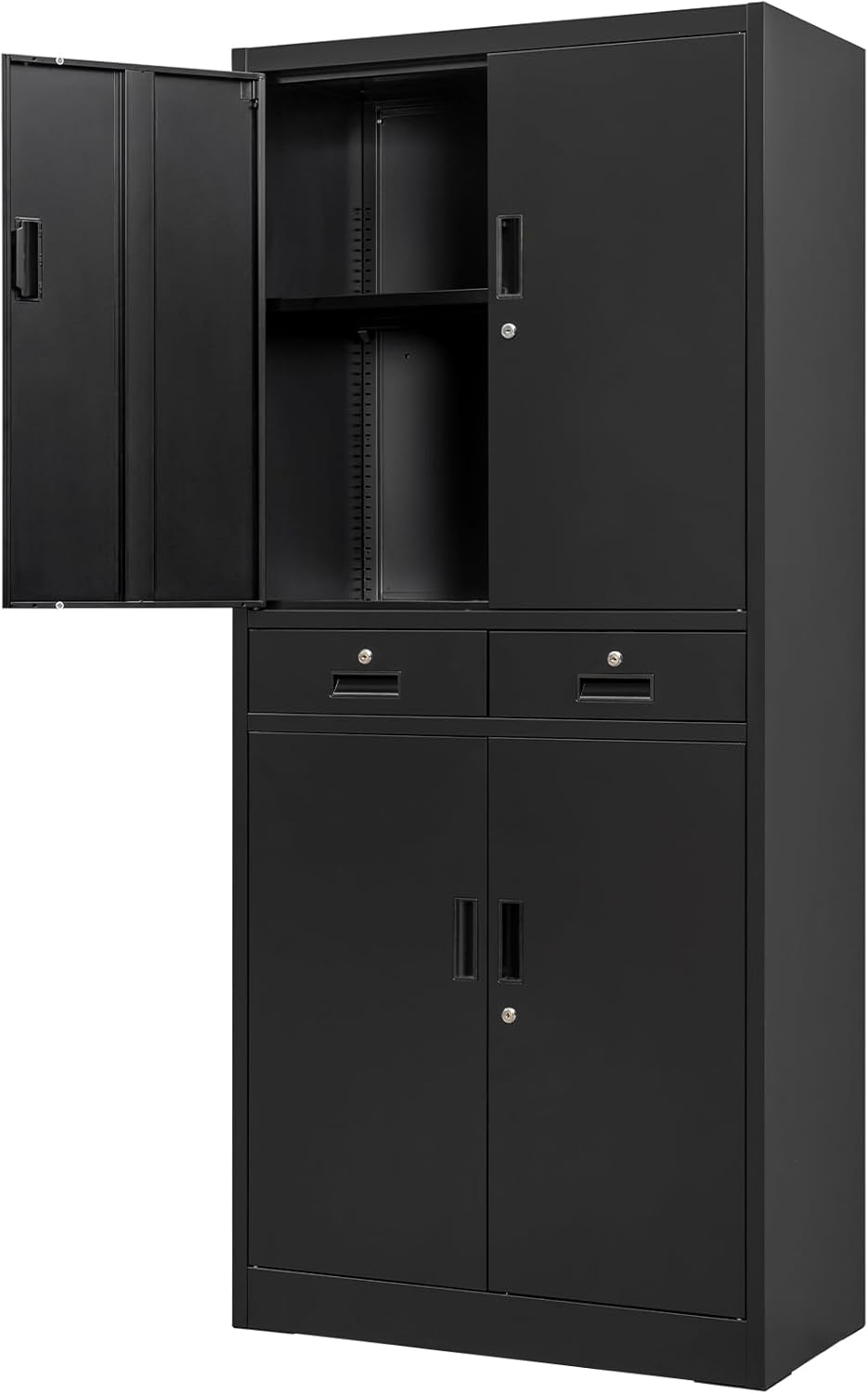 BESFUR Metal Storage Locking Storage with