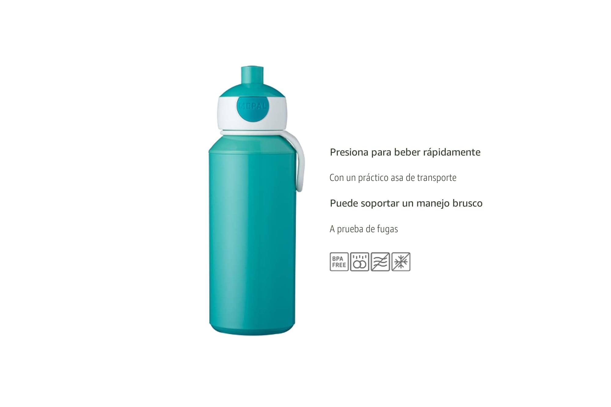 Mepal - Set de Almuerzo Campus - Fiambrera para Niños con Botella Pop-up y Fiambrera - Set de Almuerzo para el Colegio o para Llevar - Sin BPA - 400 ml + 750 ml - Avengers