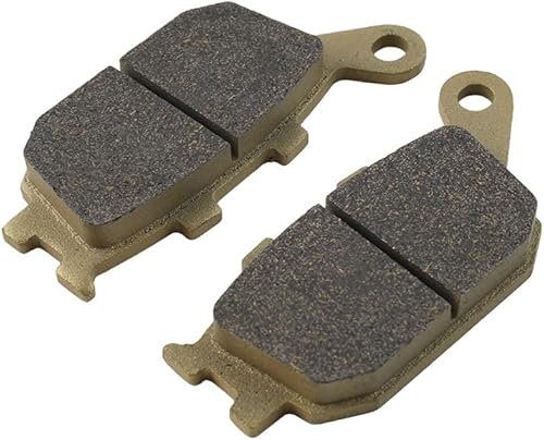 Miniatura 6 de Newsmarts 1 Pair FA417 Rear Brake Pad For Honda CB CBF 600, For Kawasaki ZX-25 EN650, For Suzuki SV 400, DL 650, For Yamaha XJ6-F FZ6 Fazer