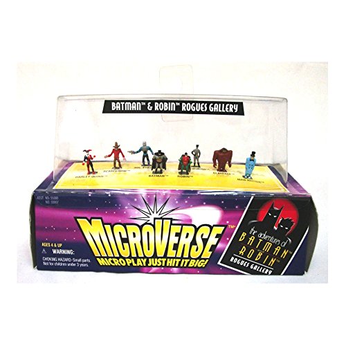 Microverse Batman & Robin Rogues Gallery 8 Figures