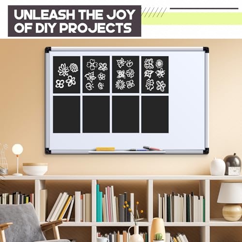 Image of 30 Pcs Non Adhesive Magnetic Sheet 5 x 7 Inch for Die Storage Flexible Magnetic Sheets Plain Sheet for Arts and Crafts Scrapbooking DIY Photography, Easy to Cut and Organize