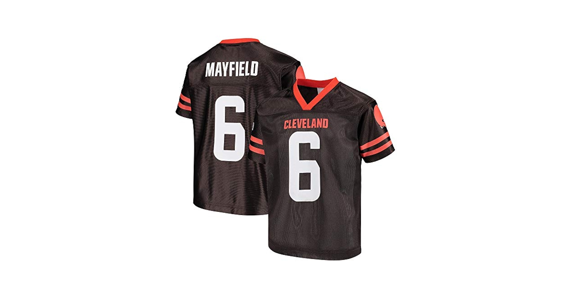 Amazon.com: Baker Mayfield Cleveland Browns Brown #6 Youth 8