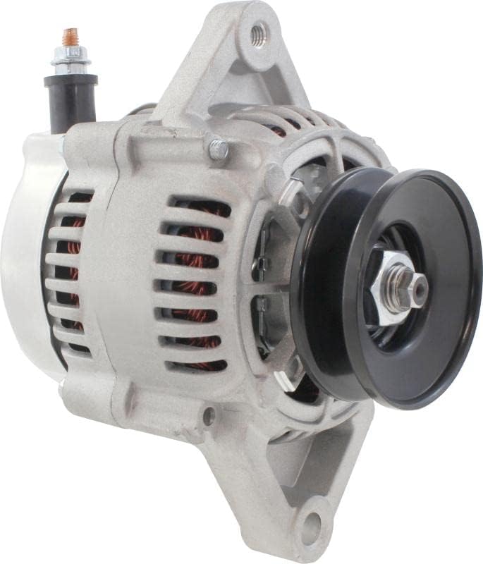 New Premium 12 Volt Alternator Compatible with Kubota Applications Replaces 101211-8630 1K411-64010 1K411-64011 1K411-64012 1K411-64013 146-06138 A-80632 101211-8631 383-0592 1012118630 1012118631