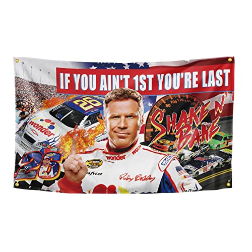 OOOYIY If You Ain't 1st First You're Last Flag College Flags 3×5 Feet Funny Poster Banner Wall Outdoor Hanging Flag with 4 Brass Grommets for College Dorm Room Decor