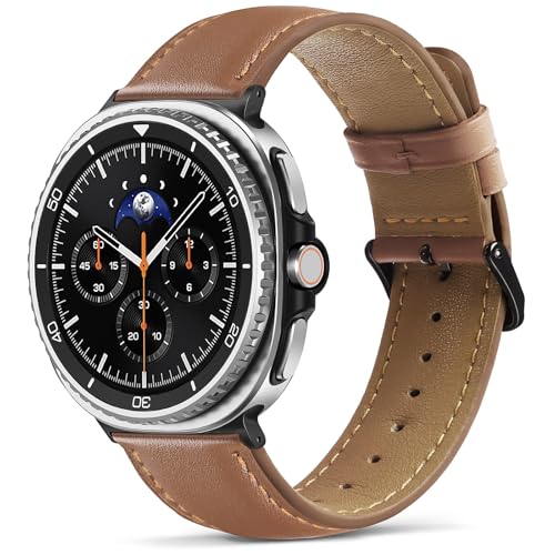 Bracelet en cuir véritable pour Galaxy Watch 8 | L'élégance intemporelle au poignet